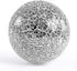 Adore the Decor™ Decorative Mosaic Glass Silver Sphere Orb Ball